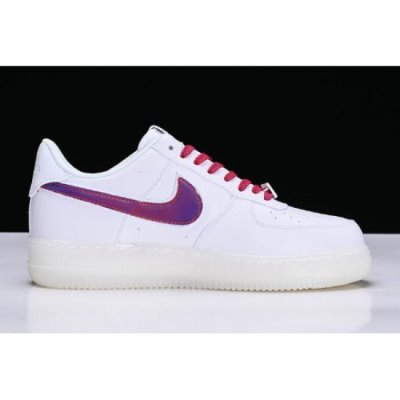 Nike Air Force 1 Low Beyaz / Kırmızı / Mavi Kaykay Ayakkabı Türkiye - VC16GO8N